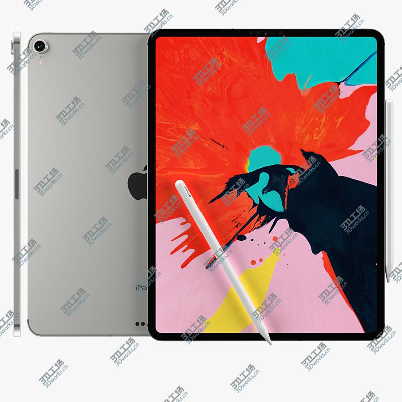 images/goods_img/202105071/3D IPad Pro 2018 - Pencil - Smart Keyboard Folio/4.jpg